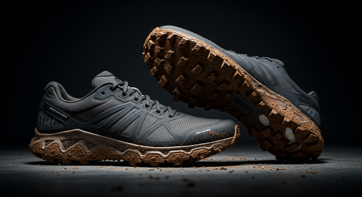 Trail running shoes for mud runs